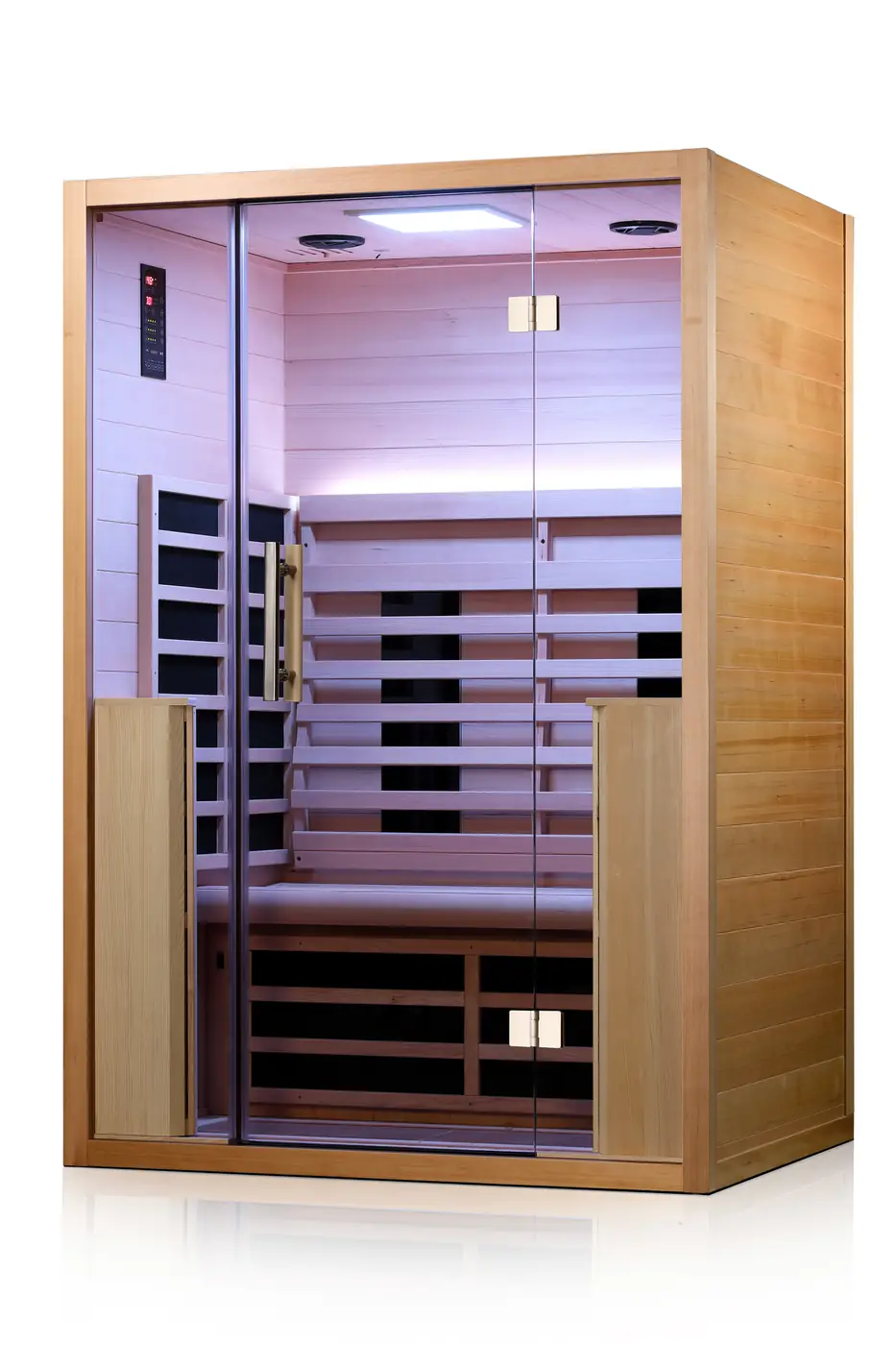 Sauna Montreal intérieur bois vue 09