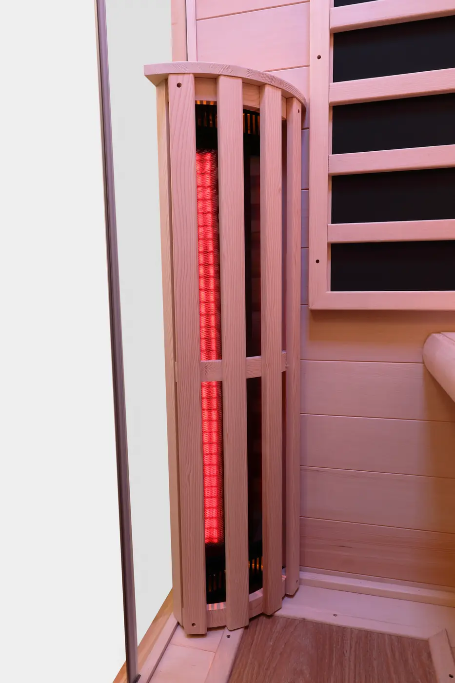 Sauna Montreal intérieur bois vue 10