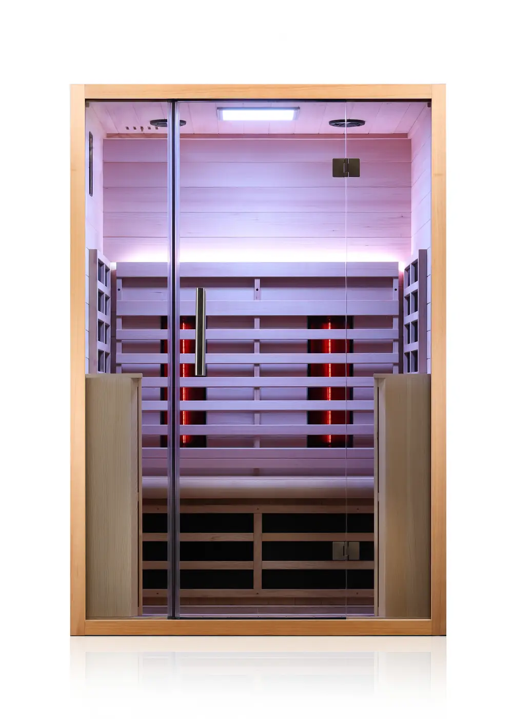 Sauna Montreal intérieur bois vue 13