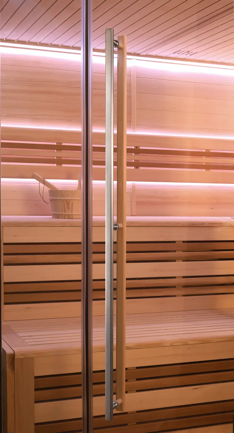 Sauna Ottawa intérieur bois vue 04