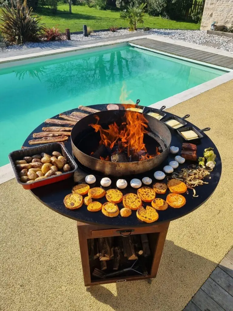 Brasero pour terrasse conviviale